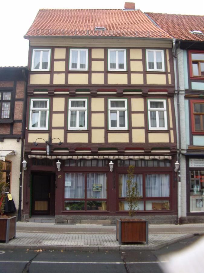 Pension Zum Lukullus Wernigerode Exteriör bild