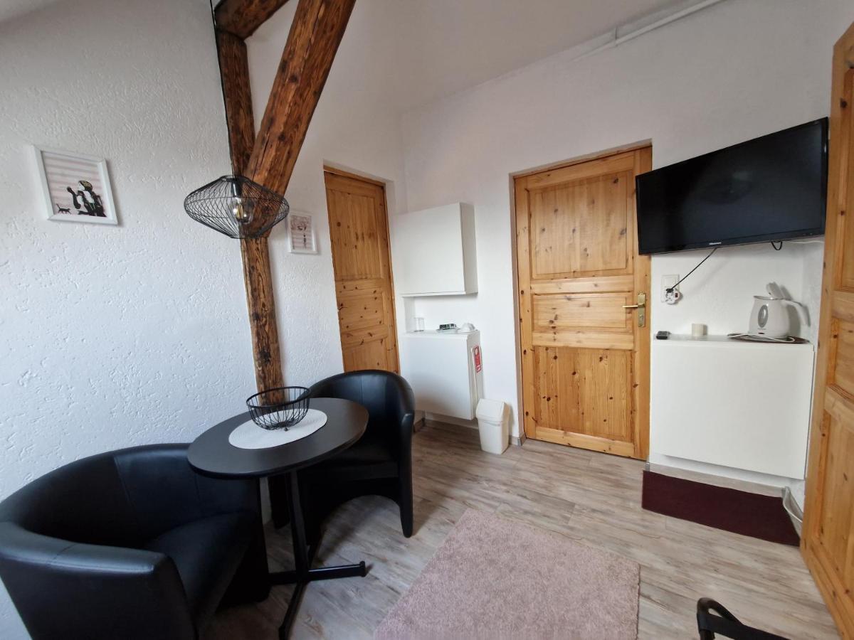 Pension Zum Lukullus Wernigerode Exteriör bild
