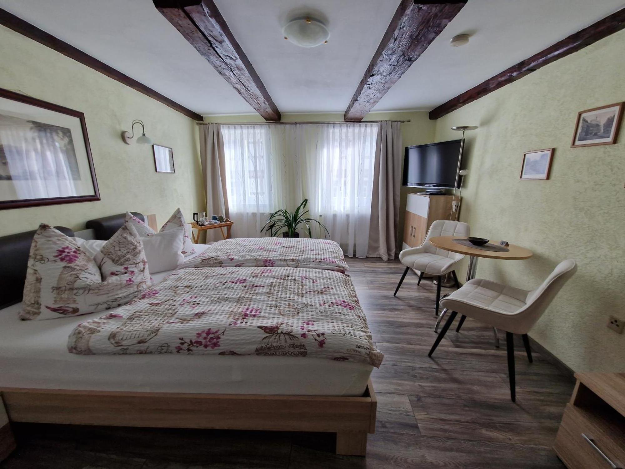 Pension Zum Lukullus Wernigerode Exteriör bild